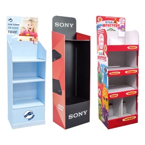 ชั้นวางสินค้าแบบตั้งพื้นสำหรับร้านค้าปลีก รุ่น Pop Model ทำจากกระดาษลูกฟูก แข็งแรง ทนทาน เหมาะสำหรับการส่งเสริมการขายในร้านค้าและซูเปอร์มาร์เก็ต - Product Image 1