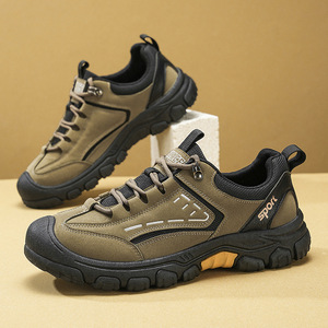 Chaussures d'extérieur pour hommes, nouvelle collection printemps 2026, style décontracté, semelle épaisse, résistantes à l'usure, pour le travail et les activités manuelles, grandes tailles - Product Image 2