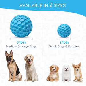 Nobiltà palla giocattolo giocattolo per cani indistruttibile in plastica e TPR suono carino che emette gatto e animale domestico - Product Image 2