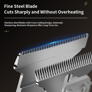 Cortadora de Cabello con Pantalla Digital, Motor sin Escobillas Recargable, Corte Rápido, Calidad Profesional de Salón - Product Image 5