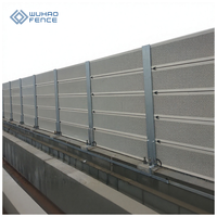 Barrière Acoustique Extérieure au Design Moderne, Réduction du Bruit de 70%, Anti-Corrosion, Résistante à l'Eau, Rideau Insonorisant en Métal pour