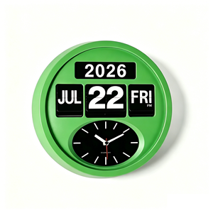 <span class=keywords><strong>Horloge</strong></span> calendrier perpétuel public avec affichage de l'année, du mois, du jour et de la date - Product Image 3