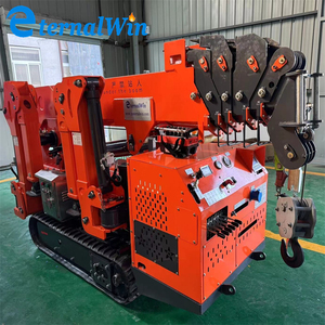 Multifunctional Mini Crawler <b>Spider</b> Crane Lifting Crawler Cranes for Sale 3 Ton <b>Spider</b> Crane With Fly Jib - Product Image 2