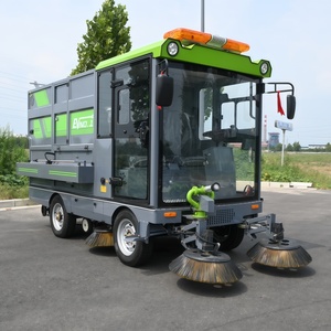 Áp lực cao rửa đường và quét Xe Tải/chân không đường quét Xe Tải/đường phố làm sạch xe tải để bán - Product Image 4