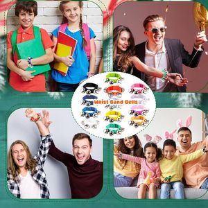 Venta al por mayor multicolor ajustable <span class=keywords><strong>mano</strong></span> campanas pulsera campanas <span class=keywords><strong>de</strong></span> muñeca pulseras <span class=keywords><strong>de</strong></span> tobillo con campanas <span class=keywords><strong>instrumento</strong></span> <span class=keywords><strong>Musical</strong></span> - Product Image 4