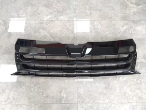 Grille de voiture en matériau ABS de haute qualité modifiée sans emblème pour VW <span class=keywords><strong>T5</strong></span> <span class=keywords><strong>2014</strong></span> Kit de carrosserie d'accessoires mise à niveau Volkswagen <span class=keywords><strong>Multivan</strong></span> - Product Image 3