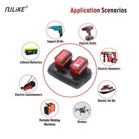 Produits tendance Nouveautés Chargeur de batterie écologique haute efficacité 260W PD pour perceuse et outils électriques 20V
