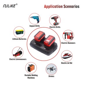 Productos <span class=keywords><strong>de</strong></span> Tendencia, Novedades, <span class=keywords><strong>Cargador</strong></span> <span class=keywords><strong>de</strong></span> Batería Ecológico <span class=keywords><strong>de</strong></span> Alta Eficiencia <span class=keywords><strong>de</strong></span> 260 W PD <span class=keywords><strong>para</strong></span> Taladro y Herramientas Eléctricas <span class=keywords><strong>de</strong></span> 20 V - Product Image 2