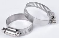 Collier de serrage pour tuyau de type américain 40-64mm en acier inoxydable