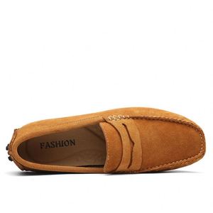 Mocassins classiques originaux en daim, chaussures plates à enfiler, chaussures de ville, baskets pour hommes, chaussures décontractées de sport pour hommes - Product Image 6