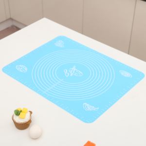 뜨거운 판매 공장 사용자 정의 로고 40*50CM 30*40cm 실리콘 베이킹 매트 실리콘 베이킹 매트 - Product Image 6