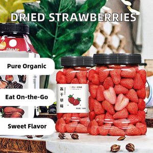 120 grammi di fragole cinesi biologiche snack croccanti, affettate e liofilizzate con gusto dolce, processo di essiccazione AD - Product Image 2