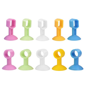 Tope de Puerta Baolian de Silicona para Montaje en Suelo, Anticolisión, para Baño, Fácil Instalación, Diseño Minimalista - Product Image 5