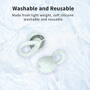 Бесшумные Сверхудобные многоразовые затычки для ушей для сна и путешествий, гибкие силиконовые беруши для защиты слуха - Product Image 5
