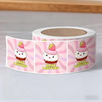 Label Produk Desain Pribadi Vinyl Bulat Oval Bentuk Tidak Beraturan Tahan Air Stiker Minyak Gulungan Kertas Cetak Logo Kustom Stiker Label