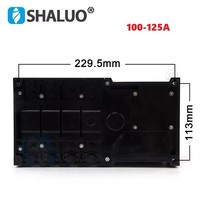 Interrupteur de transfert automatique double alimentation NXZ-125/4A 4B ATS avec affichage et boîtier PC pour distribution résidentielle et industrielle