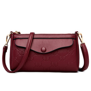 Women Branded Trend Hand Bag Female Causal Shoulder <b>Handbags</b> Embroidery Thread <b>Small</b> PU Leather Crossbody Bags - Product Image 6