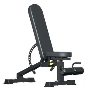 Verstellbares Sit Up AB Incline Abs Bank Flaches Fliegen gewicht Press Gym Fitness Rope