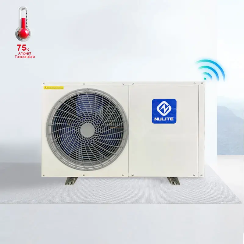 Nulite neu europa luftquelle wassererhitzer mini fußbodenheizung pumpe r290 220 v warmwasser 5 kw