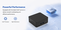 Mini PC Morshow I5-12450H, Gráficos Iris Xe, DDR4 de Doble Canal, SSD de 128G/256G/1TB, Pantalla Triple 4K, LAN 2.5G, WiFi6, BT 5.2, Win11