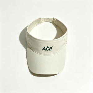 หมวกกันแดดปักโลโก้ ACE แบบโค้ง ทรง Unisex แห้งเร็ว ยืดหยุ่น เหมาะสำหรับกีฬา กิจกรรมกลางแจ้ง กอล์ฟ วิ่ง เทนนิส - Product Image 5
