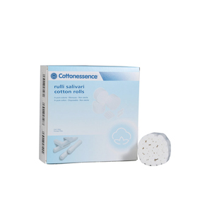 Venta al por mayor de fábrica: Rollo de algodón dental absorbente original de 20*20mm, 450g/bolsa PE, tapones nasales dentales. - Product Image 3