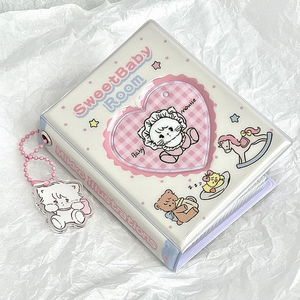 Album Fotografico Personalizzato Kpop Cartoon con 32 Tasche, Porta Carte e Porta Foto in Stile Carino per Photocard e Film Instax Mini - Product Image 6