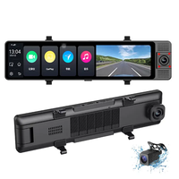Nouveau 12 \ "Full HD 1080P voiture enregistreur vidéo DVR 4G Android 13 GPS Navigation ADAS rétroviseur Dash Cam pour le placement de pare-brise