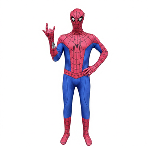 Costume da <span class=keywords><strong>Spiderman</strong></span> Personalizzato per Bambini, Abbigliamento da Supereroe per Halloween e Feste a Tema - Product Image 5