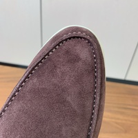 Chaussures pour hommes LP Home Half Dragged, chaussures Lefu, chaussures de marche décontractées, légères, confortables, respirantes, dessus en cuir véritable