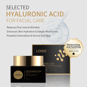 Crème hydratante anti-rides pour le visage à l'acide hyaluronique, au rétinol, au collagène et à l'huile de jojoba, naturelle et biologique, marque privée OEM, blanchissante et éclaircissante - Product Image 2