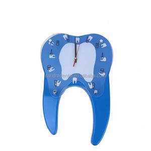 Hot Sale Cute Teeth Shape Plastic <b>Wall</b> <b>Clock</b> for Dental Clinic and Hospital Decorations Dental Craft Gifts - Product Image 5