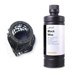 IF500B polimer sintetis cair hitam lilin Premium 1kg MOQ Resin sintetis untuk pembakaran bebas abu & Perhiasan manufaktur PVC Resin - Product Image 2