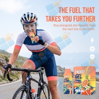 Gel Énergétique Marque Blanche Pamplemousse Jasmin Électrolytes Endurance Nutrition Sportive Sachet Fabricant OEM ODM