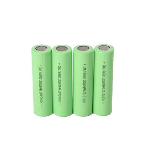 Wholesale Price Rechargeable Li Ion Battery 18650 3.7v 2200mah Cylinder Lithium Cell 18650 8.14wh Batterie