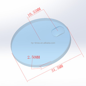 31.5mm 2.5mm SKX007 Compatible Flat Inserts Slim Thin Bezel Matching Convex Sapphire Glass Crystal <b>Tool</b> <b>Wristwatch</b> <b>Tool</b> <b>Part</b> - Product Image 6
