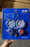 VALEUR de réfrigération outils précis double collecteur gauge set VMG-2-R32-B-03