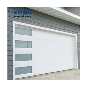 Double porte industrielle sectionnelle en acier nord-américaine <span class=keywords><strong>de</strong></span> <span class=keywords><strong>garage</strong></span> <span class=keywords><strong>de</strong></span> deux voitures et portes piétonnières - Product Image 6