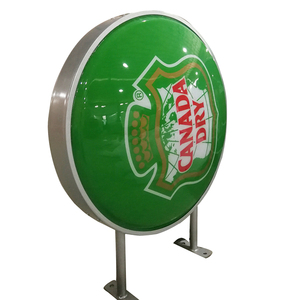 Tùy chỉnh ngoài trời không thấm nước <span class=keywords><strong>LED</strong></span> quảng cáo Logo <span class=keywords><strong>lightbox</strong></span> hai mặt vuông mô hình quảng cáo Vòng đăng ánh sáng Hộp - Product Image 1