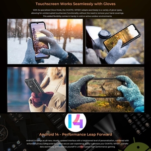 <span class=keywords><strong>Oukitel</strong></span> WP28 S IP68โทรศัพท์ที่ทนทานแบบดั้งเดิม IP69K 4GB + 128GB ลายนิ้วมือ6.52นิ้ว unisoc T606 OCTA-core NFC OTG 4G - Product Image 6
