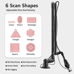 Machine de beauté au laser CO2 fractionné 2026, directement de l'usine, pour raffermir la peau, 3 têtes de traitement, 6 formes de balayage, pour le blanchiment de la peau - Product Image 5