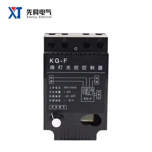 KG-F Road Lighting Control Controller Fully Automatic Switch With Brightness Adjustable Photosensitive Timing 220V