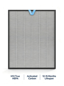 Filtre <span class=keywords><strong>HEPA</strong></span> de remplacement LRF-E551-WUS <span class=keywords><strong>pour</strong></span> <span class=keywords><strong>purificateur</strong></span> <span class=keywords><strong>d</strong></span>'<span class=keywords><strong>air</strong></span> Levoit EverestAir EverestAir-P, filtre composite EverestAir-RF - Product Image 1