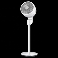 Ventilateur intelligent debout avec minuterie ventilateur de circulation d'air sur pied rétractable à hauteur de plancher
