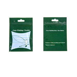 カスタム印刷クリア再封可能ソフトプラスチックジップロックフィッシングアクセサリーワームルアーベイトフック収納ラップ包装バッグ - Product Image 2