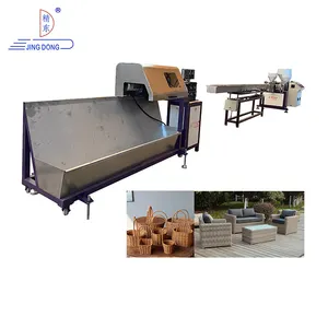 Plastic Furniture Rattan Extruder Produce Machine Artificial Pvc Cane Extrusion Machine