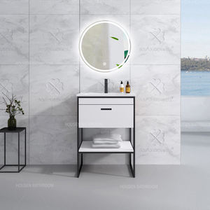 Meubles modernes de luxe Unités autoportantes de luxe Lavabo imperméable <span class=keywords><strong>Meuble</strong></span> de salle de bain avec lavabo - Product Image 1