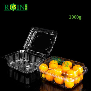 Tùy Chỉnh Pet Vỏ Sò Vỉ Dùng Một Lần Trái Cây <span class=keywords><strong>Container</strong></span> 500G 750G 1000G Trái Cây Dâu Tây Bao Bì Nhựa Hộp <span class=keywords><strong>Container</strong></span> - Product Image 5