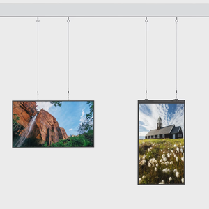 Haute luminosité numérique fenêtre affichage bidirectionnel vidéo publicité écran moniteurs Lcd affiche fenêtre affichage pour la lumière du soleil lisible - Product Image 1