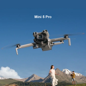 Dron Aéreo Plegable Portátil con Cámara 4K HD | Mini 5 Pro UAV Inteligente Fotografía Profesional Filmación Cinematográfica Fácil de Transportar - Product Image 1